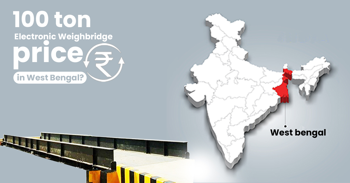 100 ton Electronic Weighbridge price in Kolkata